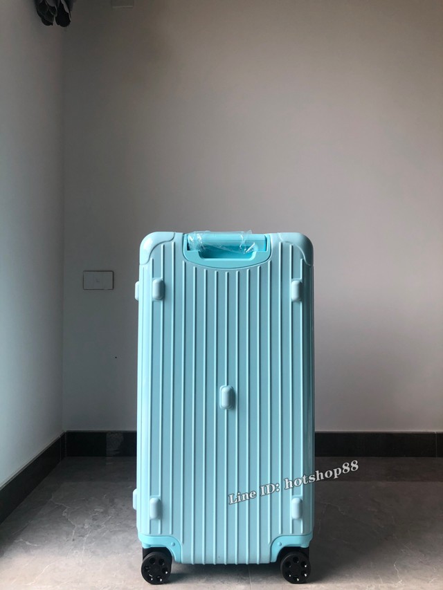 RIMOWA行李箱四輪拉杆箱 日默瓦Trunk方胖子運動版pc款TFBOYS--易烊千璽代言彩色行李箱 gdx1394